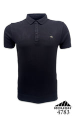 ROUGH Rib Polo T-shirt