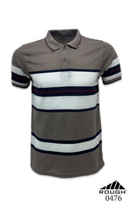 Men’s Premium Horizontal Stripe Polo T-shirt