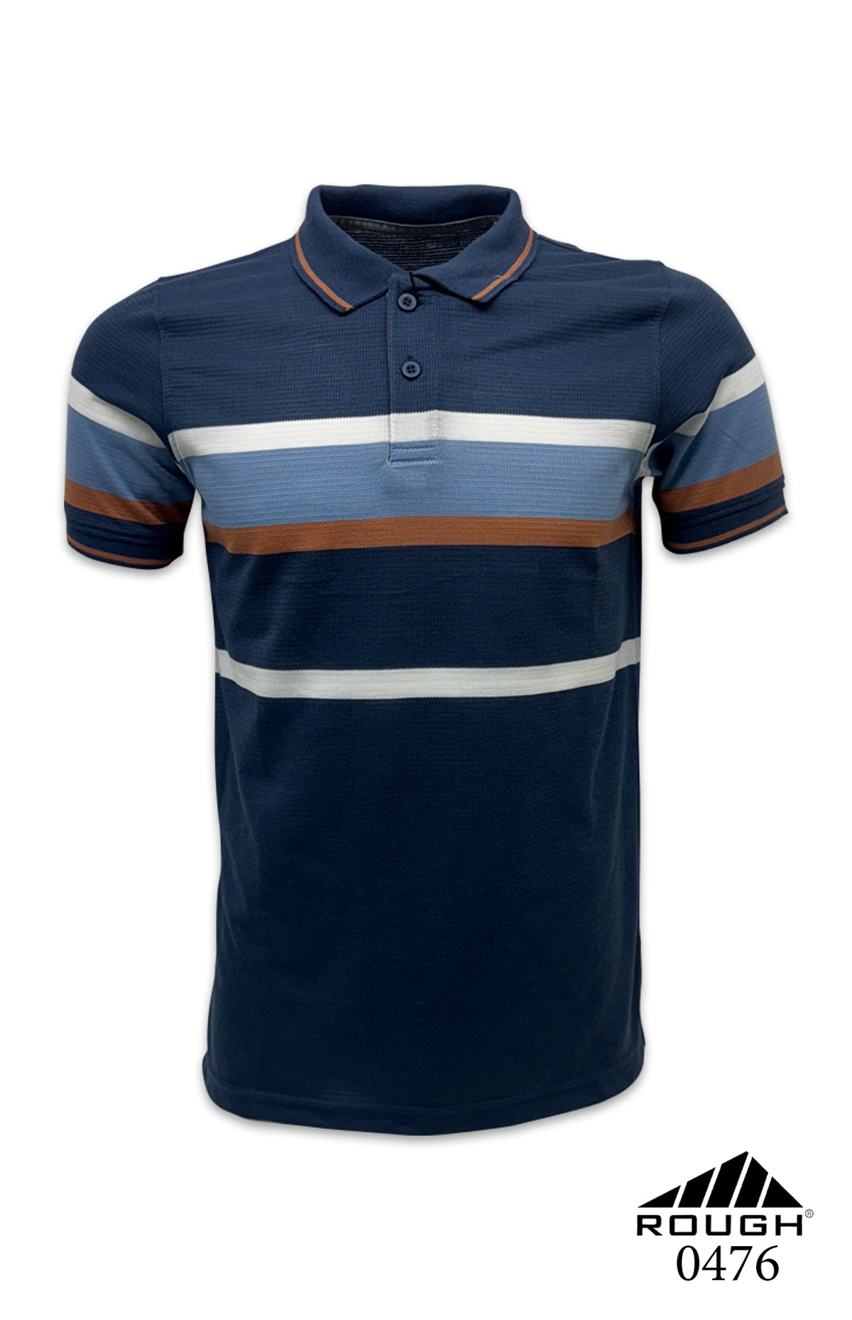Men’s Premium Horizontal Stripe Polo T-shirt