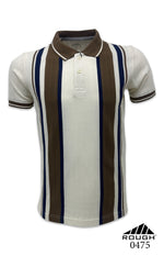 Men’s Premium Vertical Jacquard Polo