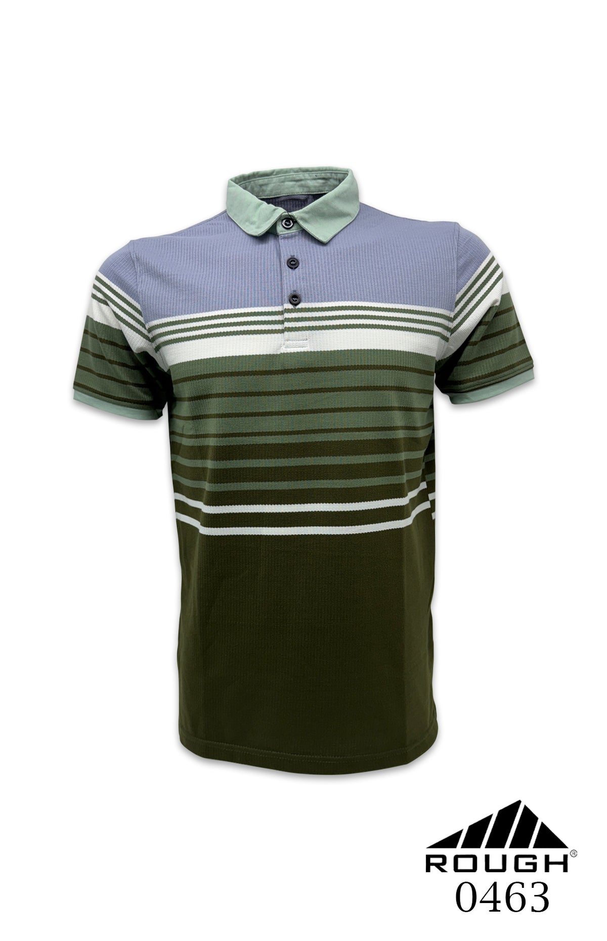 Men’s Textured Jacquard Polo T-Shirt