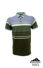 Men’s Textured Jacquard Polo T-Shirt