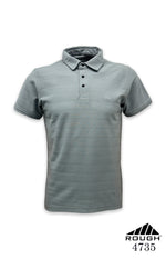Men’s Premium Textured Jacquard Polo T-shirt