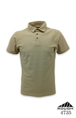 Men’s Premium Textured Jacquard Polo T-shirt