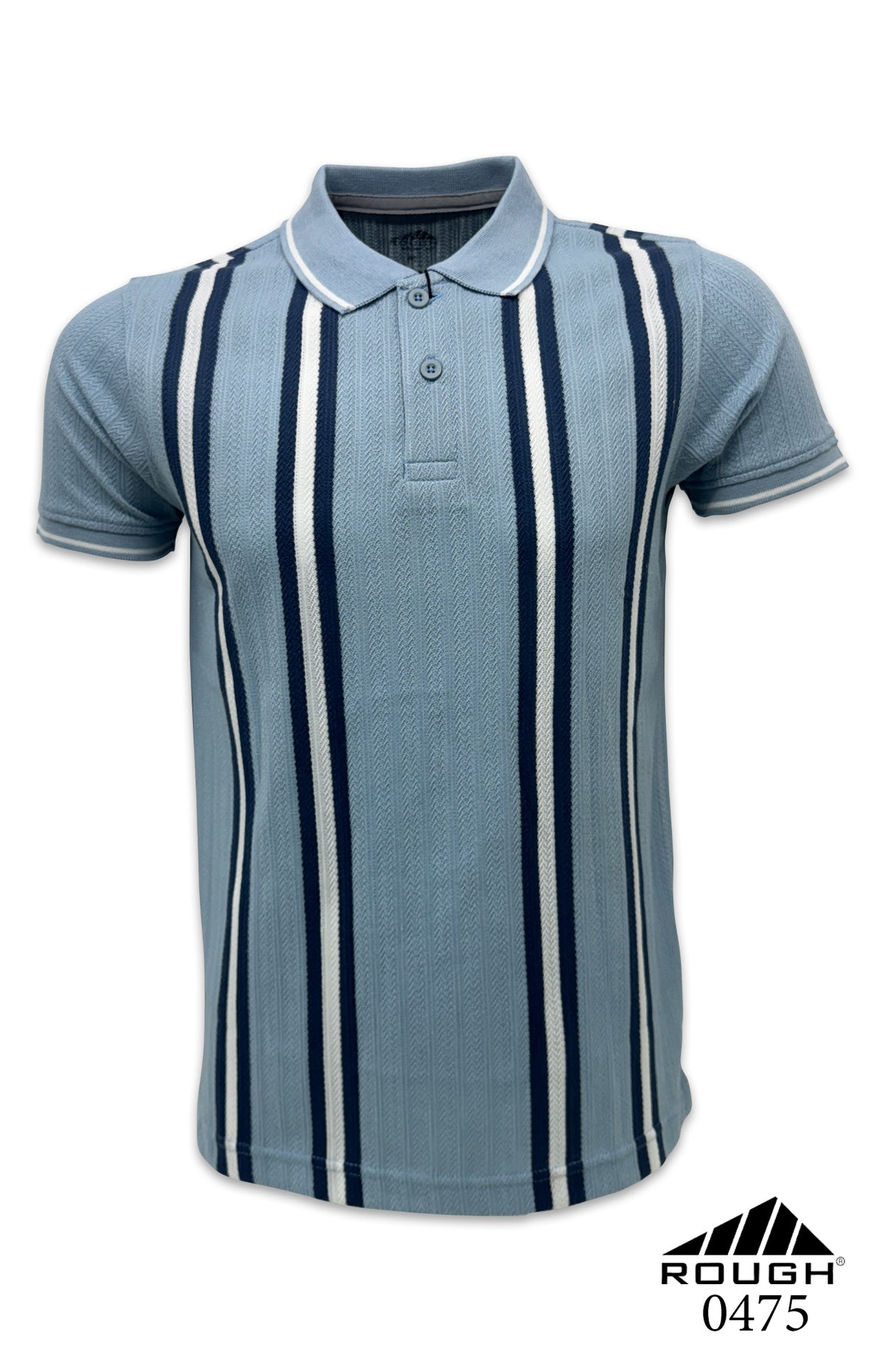 Men’s Premium Vertical Jacquard Polo