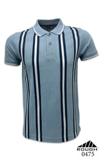 Men’s Premium Vertical Jacquard Polo