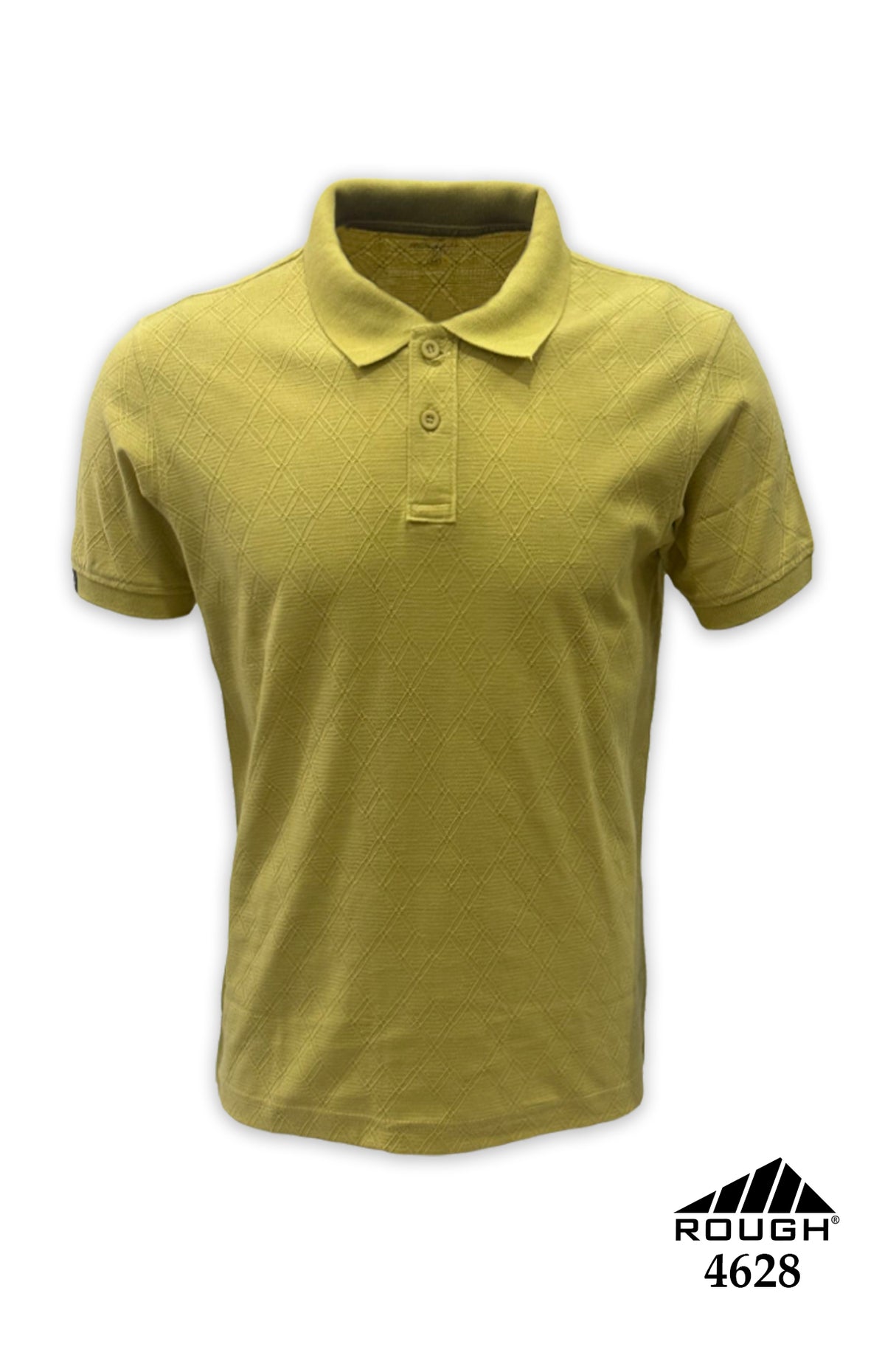 Men’s Textured Jacquard Polo T-Shirt