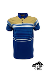 Men’s Textured Jacquard Polo T-Shirt