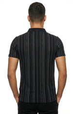 Men’s Classic Textured Polo T-Shirt