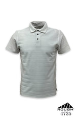 Men’s Premium Textured Jacquard Polo T-shirt