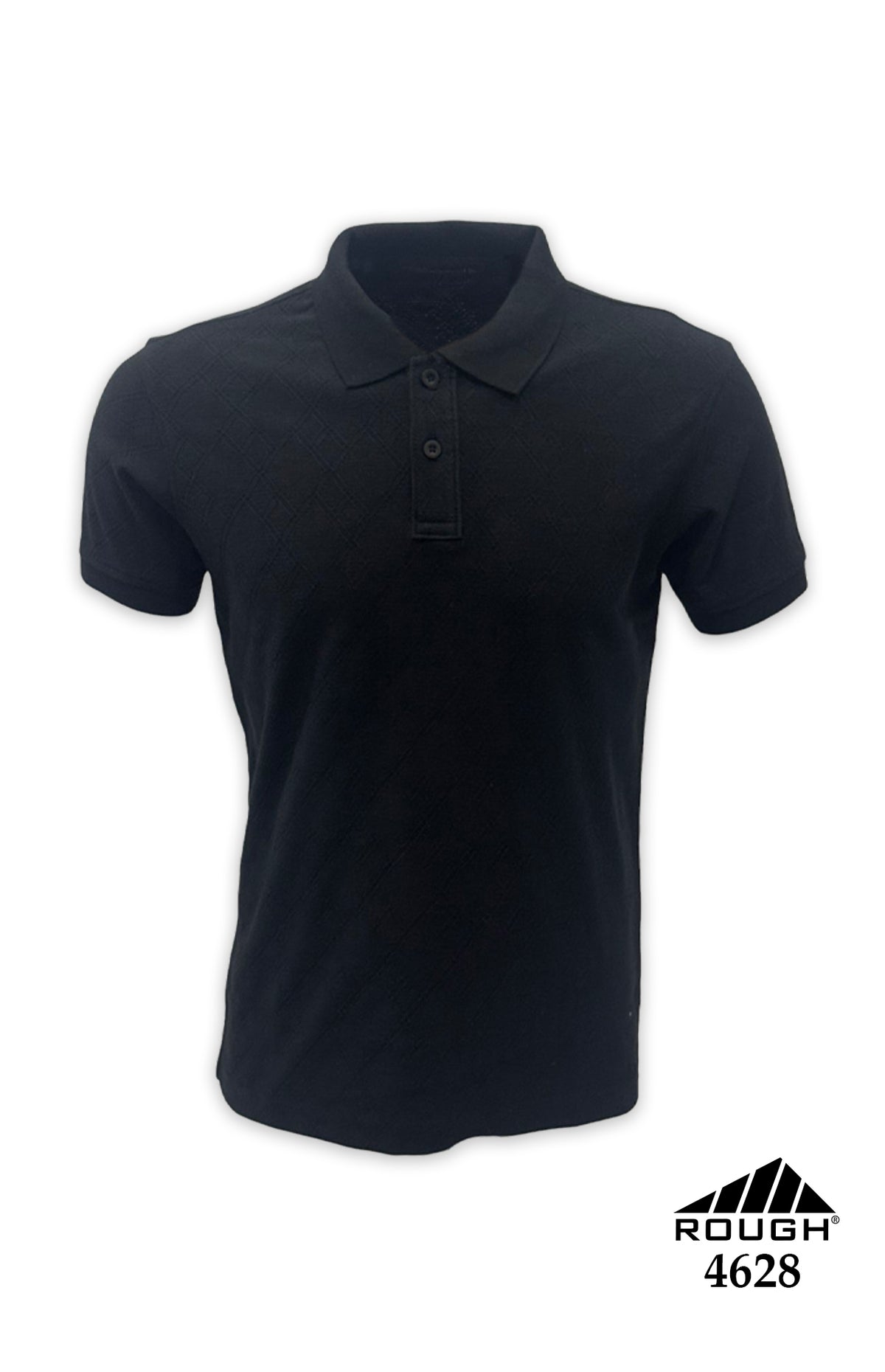 Men’s Textured Jacquard Polo T-Shirt