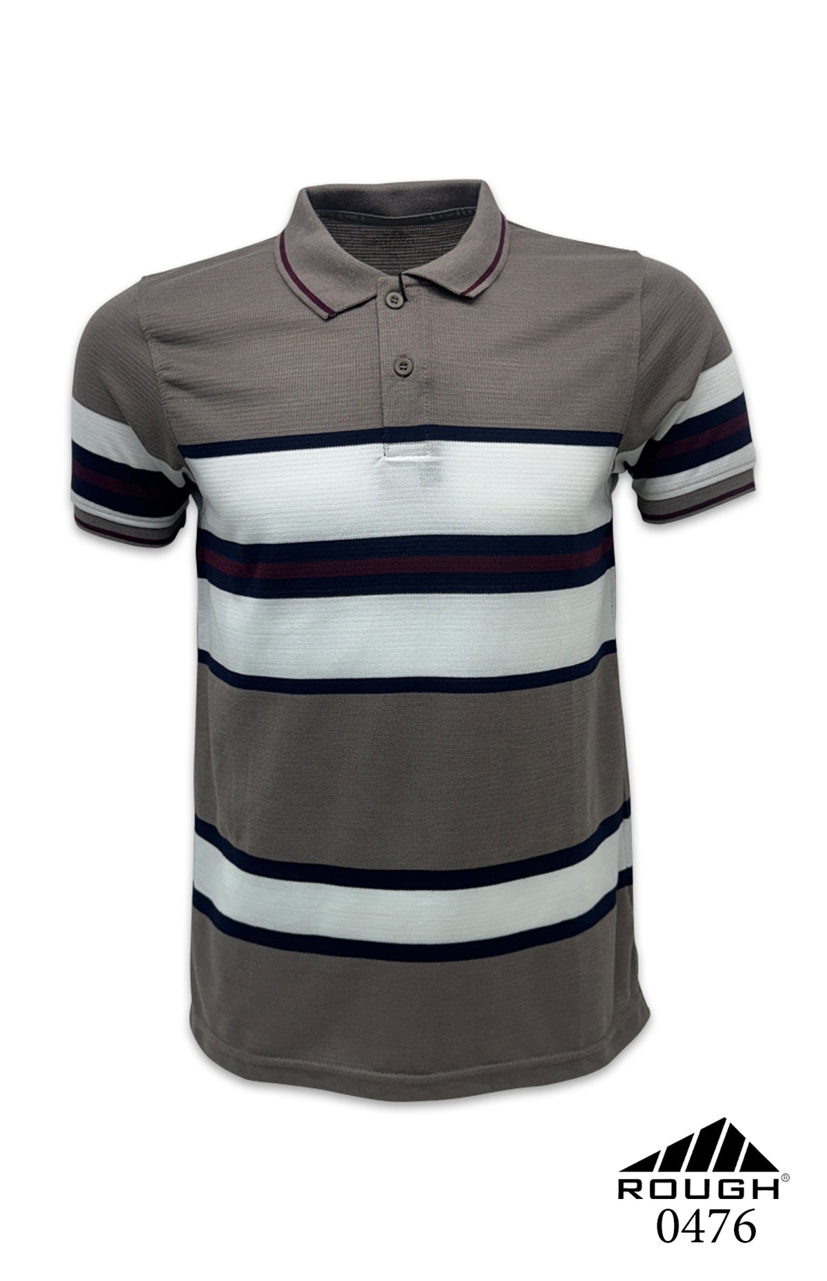 Men’s Premium Horizontal Stripe Polo T-shirt