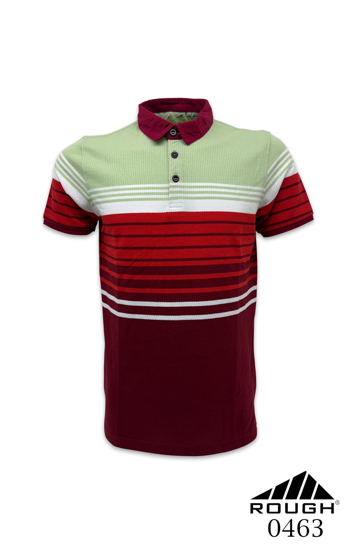 Men’s Textured Jacquard Polo T-Shirt