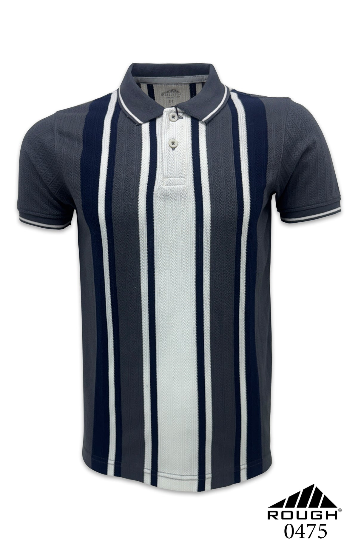 Men’s Premium Vertical Jacquard Polo