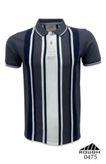 Men’s Premium Vertical Jacquard Polo