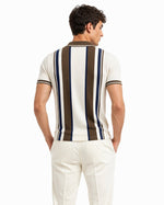 Men’s Premium Vertical Jacquard Polo