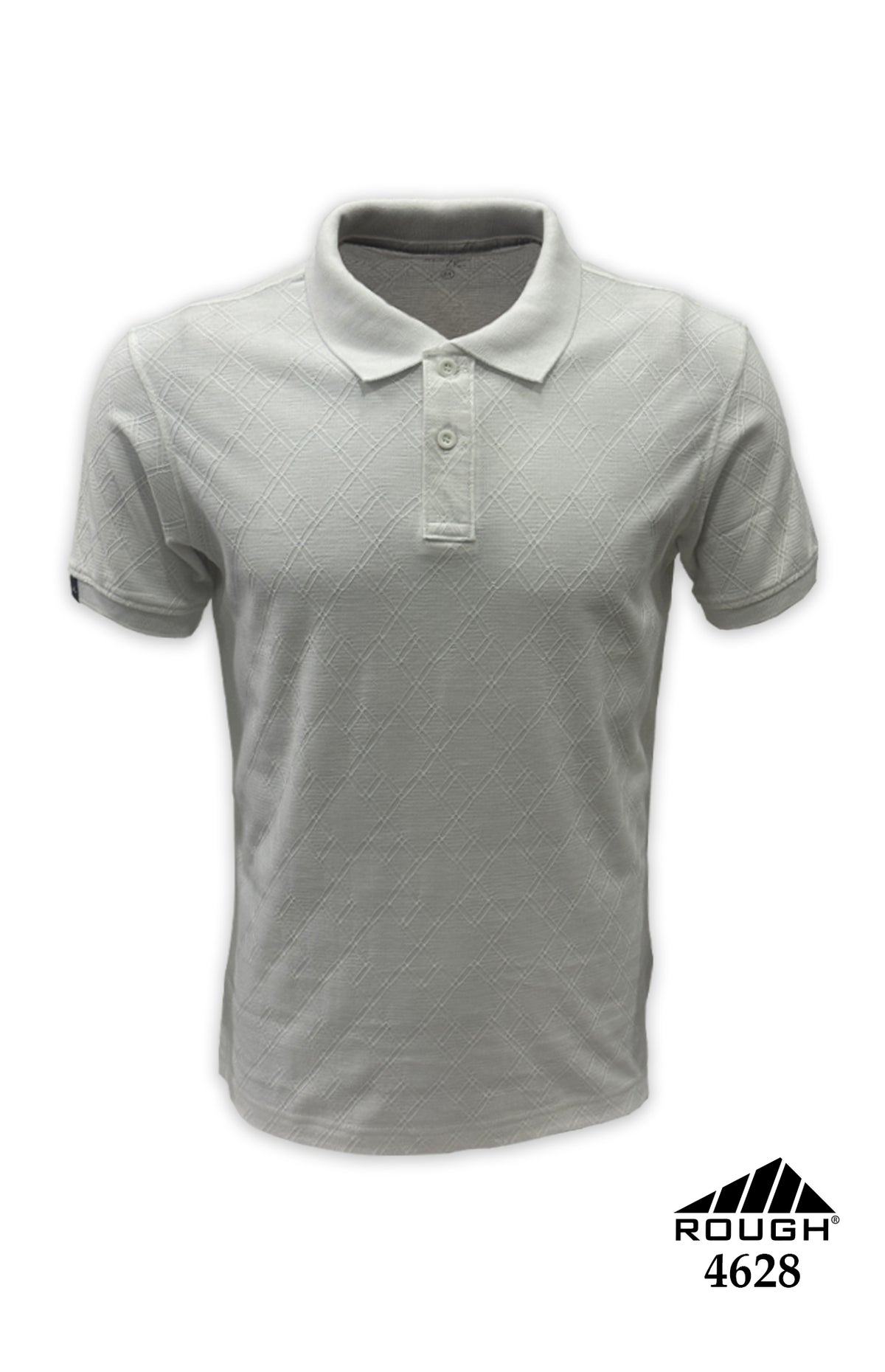 Men’s Textured Jacquard Polo T-Shirt