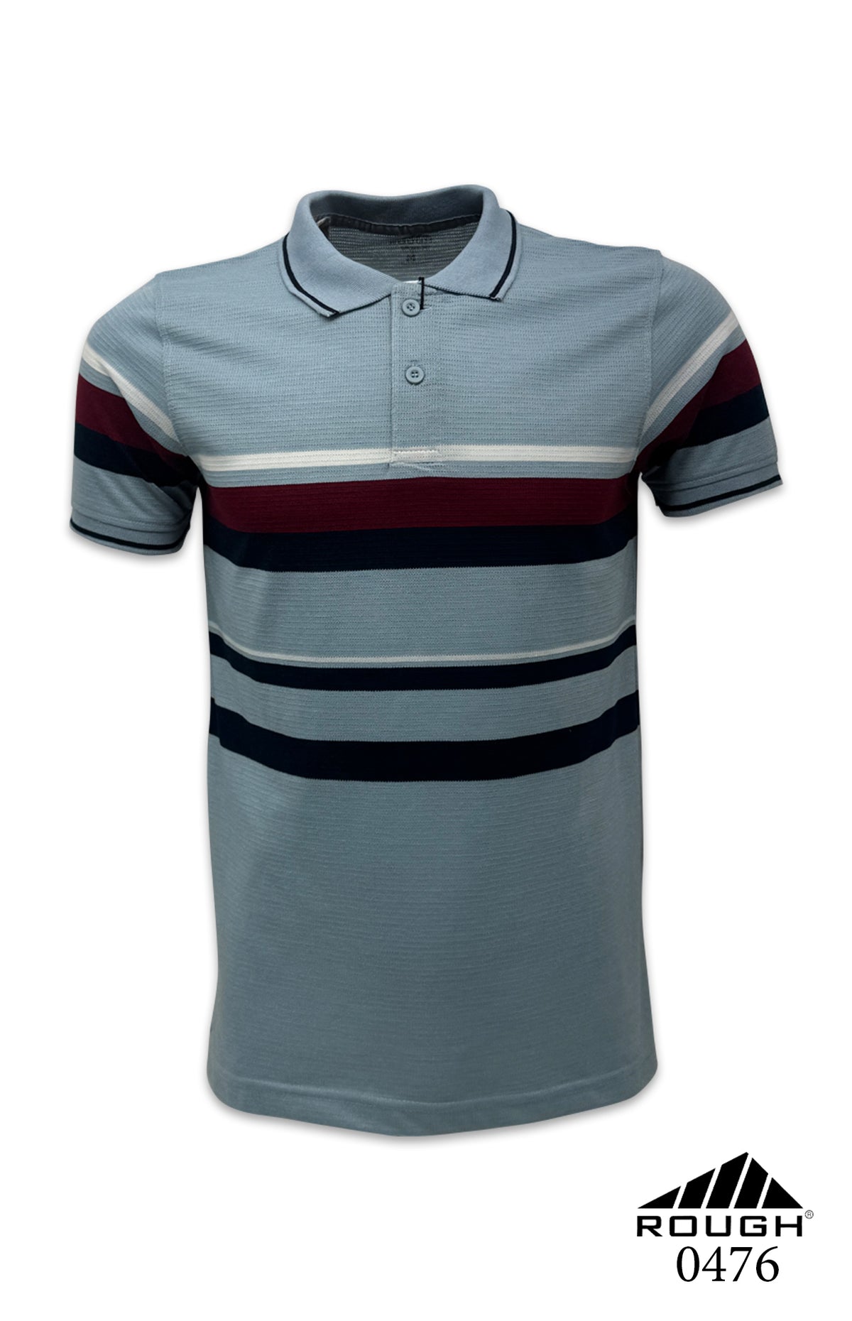 Men’s Premium Horizontal Stripe Polo T-shirt