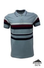 Men’s Premium Horizontal Stripe Polo T-shirt