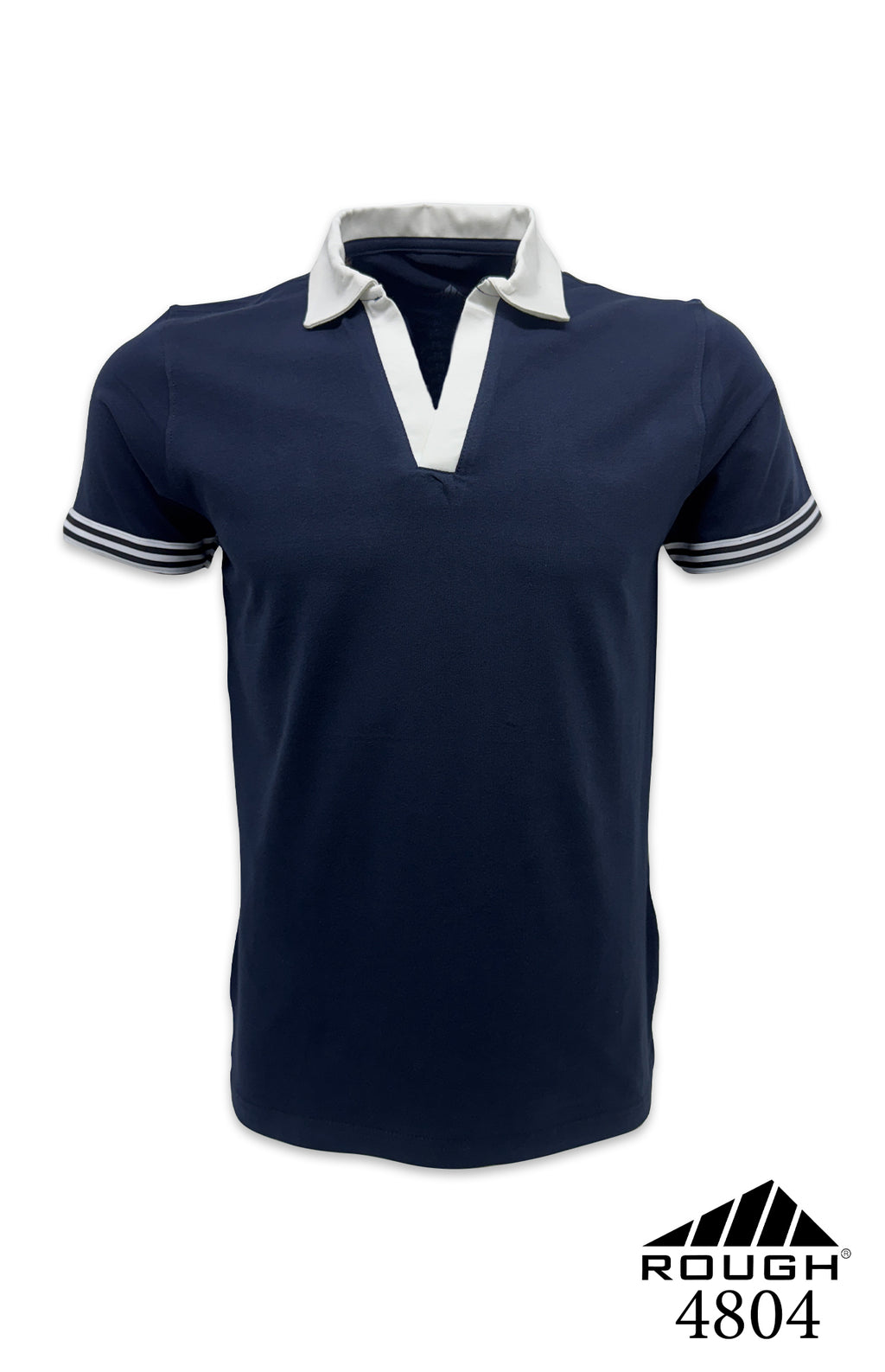 ROUGH Polo Johnny Collar T-shirts | 4804