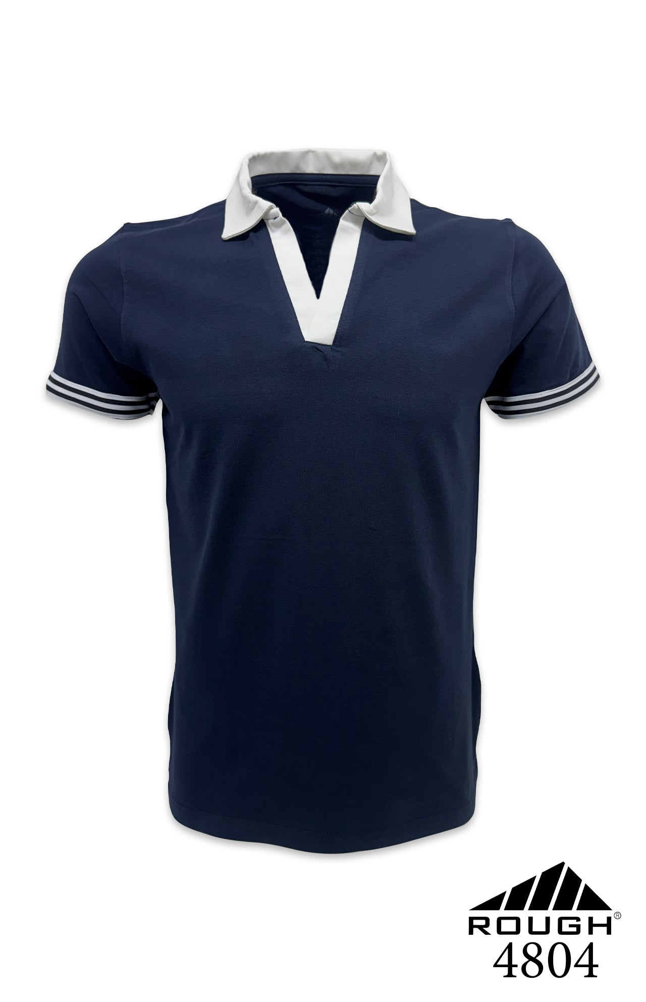 ROUGH Polo Johnny Collar T-shirts | 4804