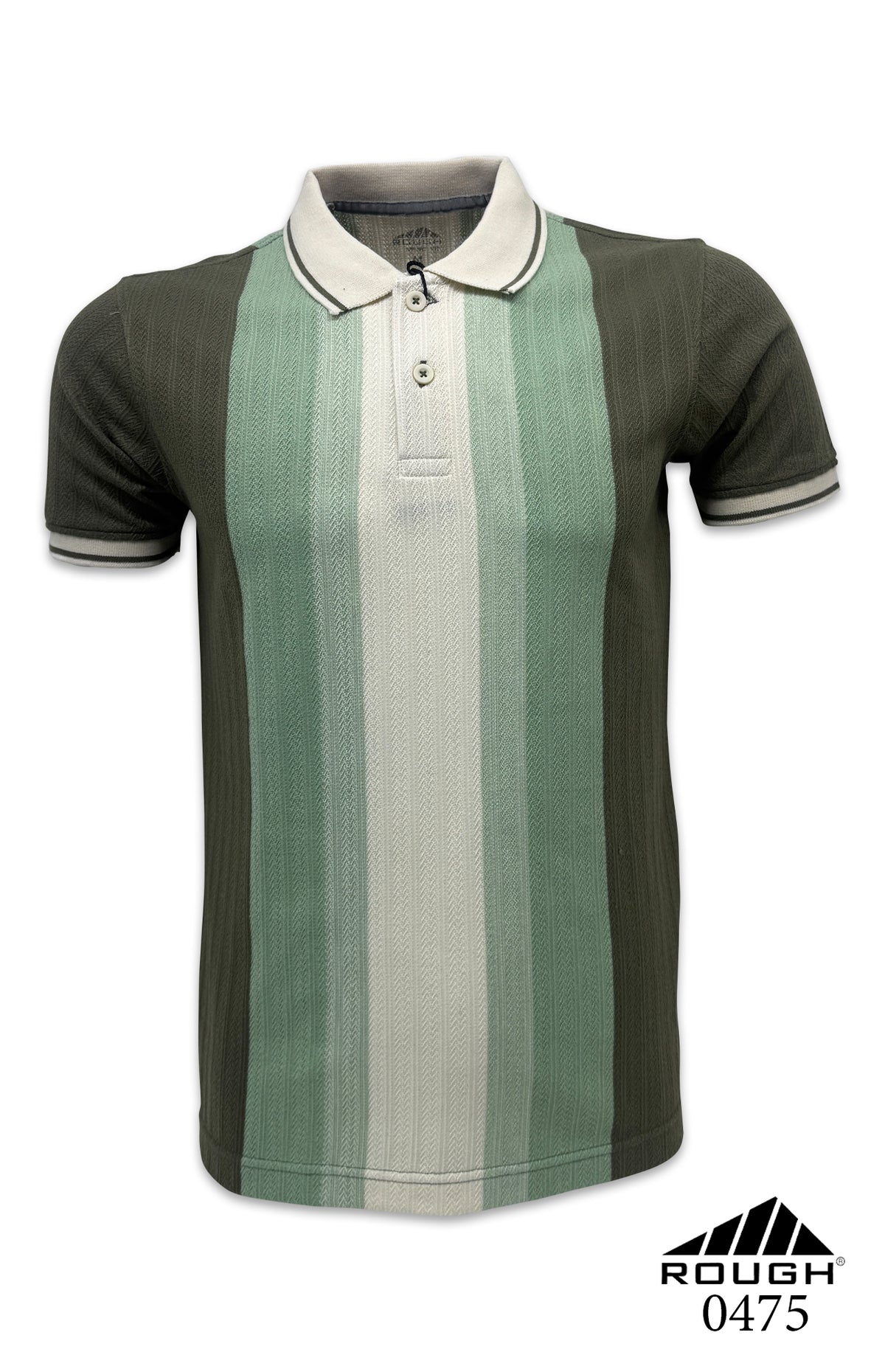 Men’s Premium Vertical Jacquard Polo