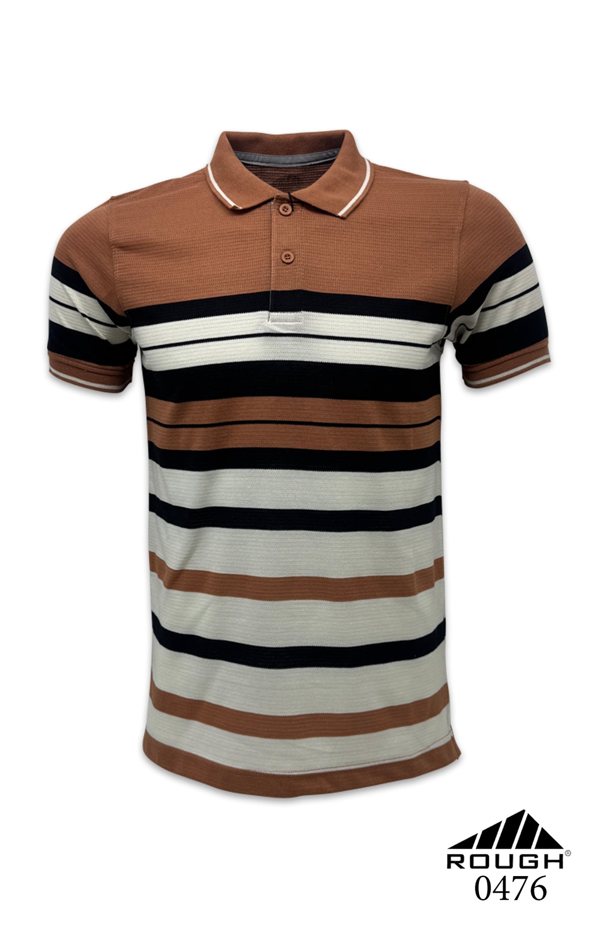 Men’s Premium Horizontal Stripe Polo T-shirt