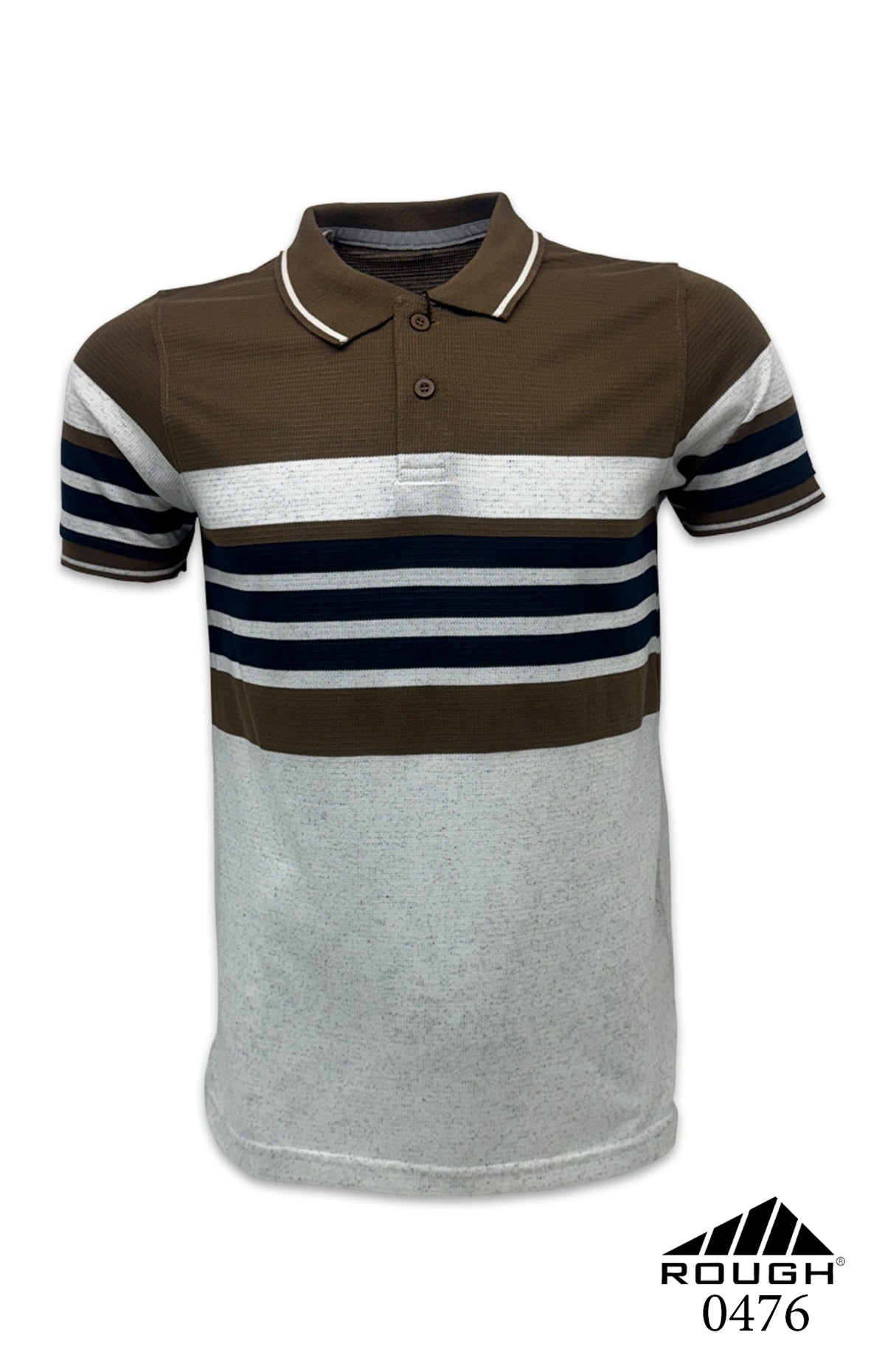 Men’s Premium Horizontal Stripe Polo T-shirt