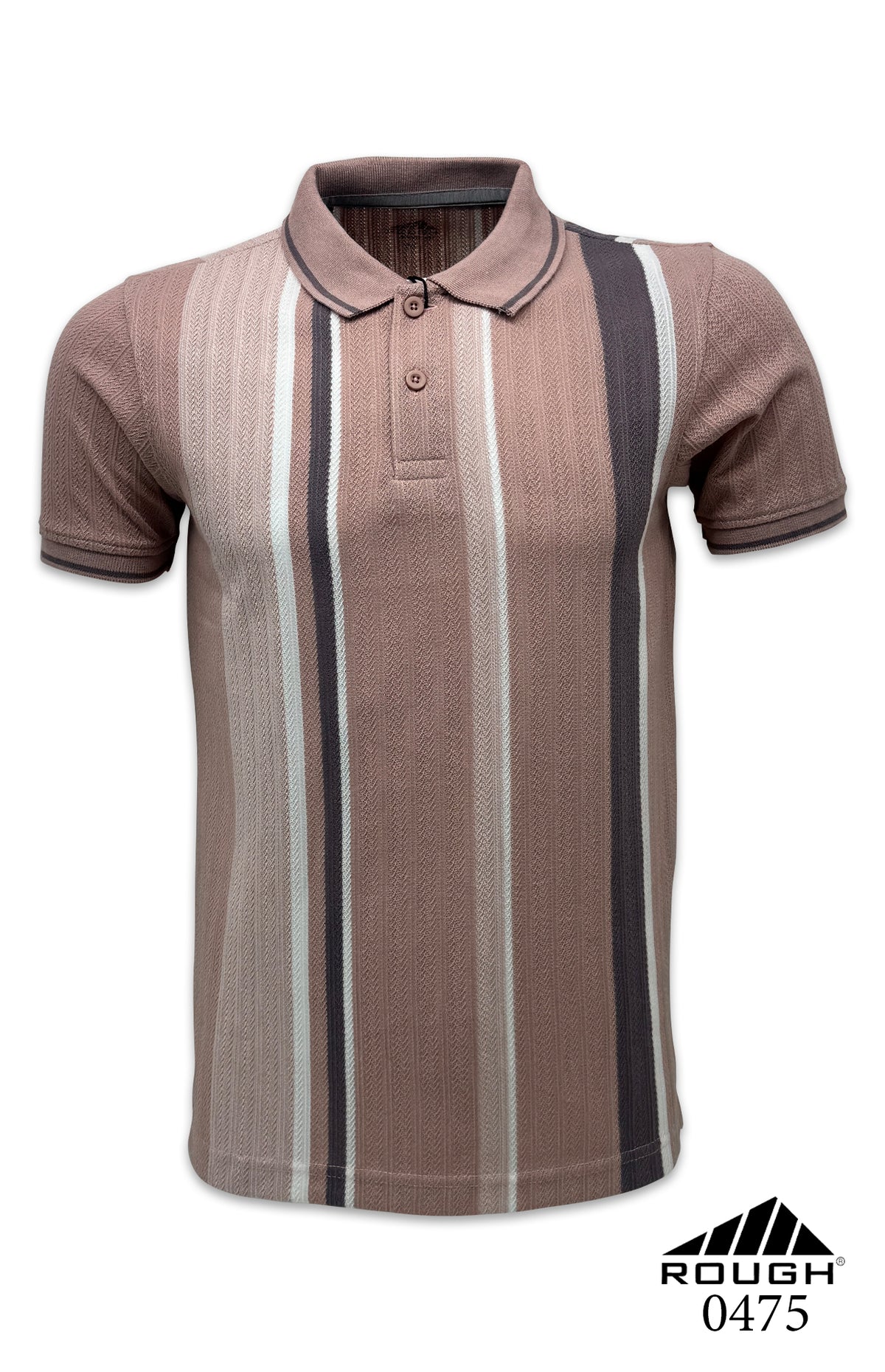 Men’s Premium Vertical Jacquard Polo