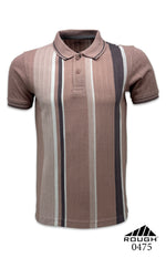Men’s Premium Vertical Jacquard Polo